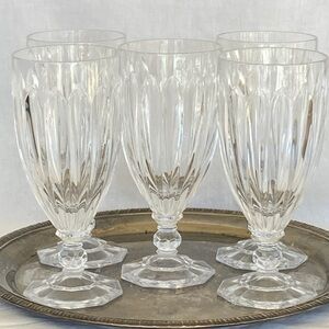 Mikasa Richelieu Iced Tea Goblets S/5